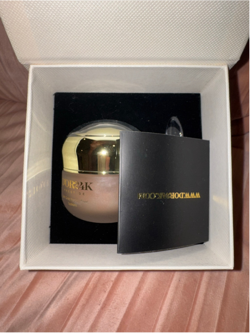D'OR24K Prestige 24K Gold Facial Peel System One Size Beige Gold